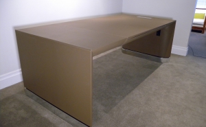 Leather Desk created for Rodney Deeprose